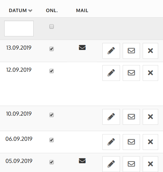 Warum wird meine Meldung nicht online angezeigt?