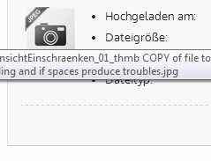 Fehler beim Datei-Upload