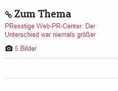 Verknüpfungen - Verwandte Themen 